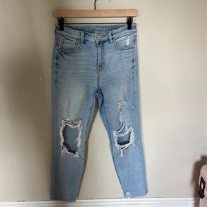 American Eagle mom jeans